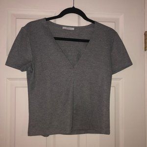 Zara V Neck Top